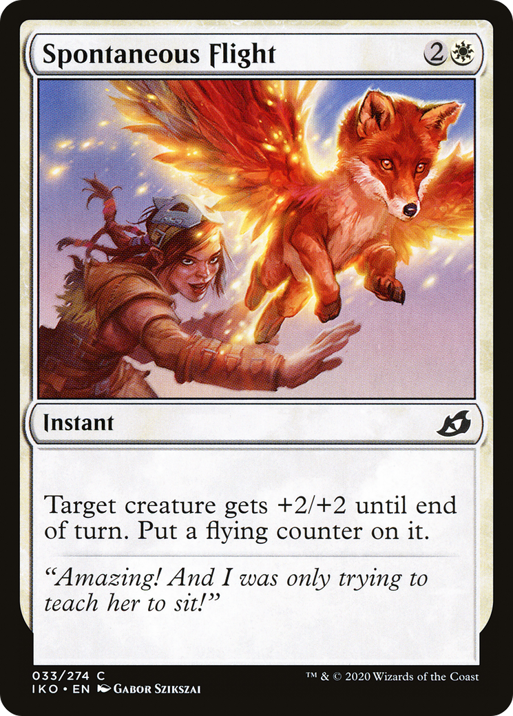 Spontaneous Flight (IKO-033) [Ikoria: Lair of Behemoths]