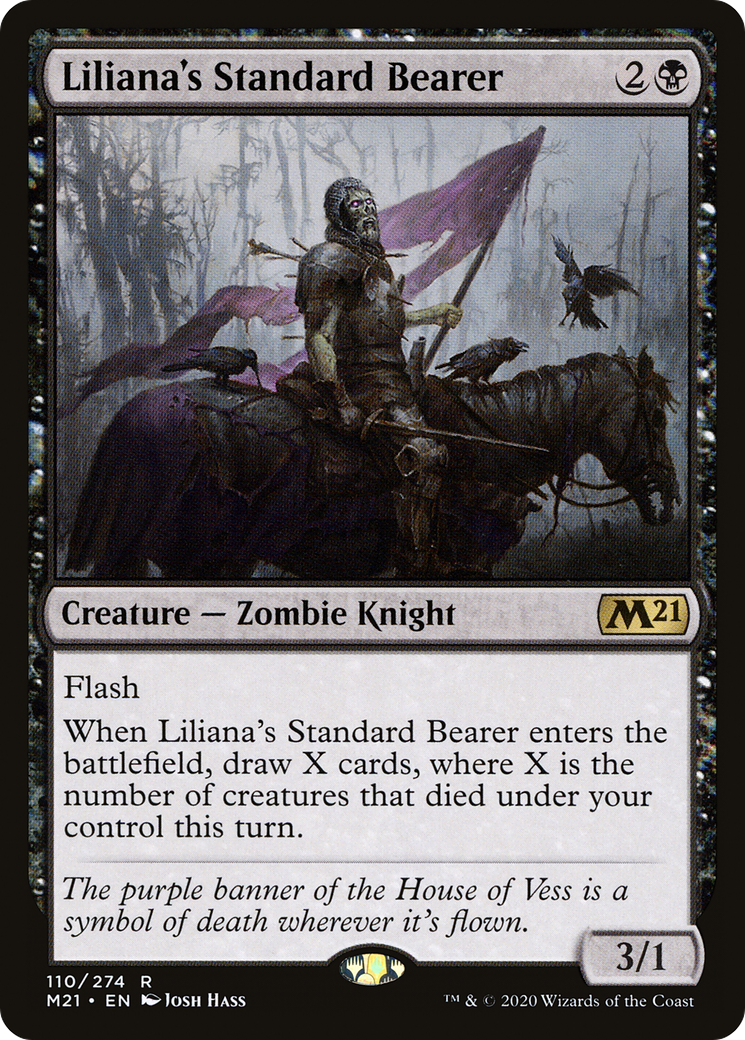 Liliana's Standard Bearer (M21-110) [Core Set 2021]