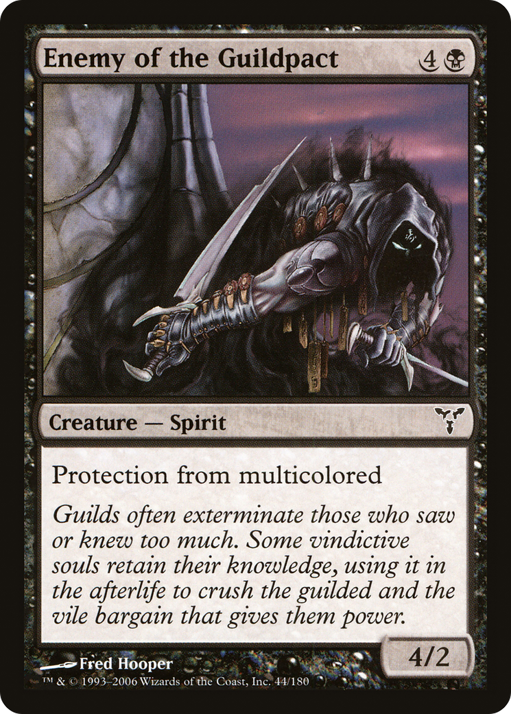 Enemy of the Guildpact (DIS-044) [Dissension] Foil