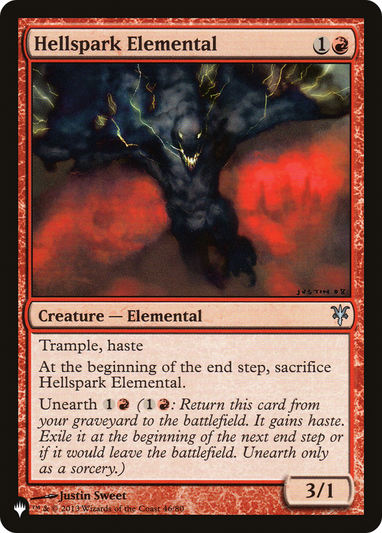 Hellspark Elemental (LIST-46/80) [The List]