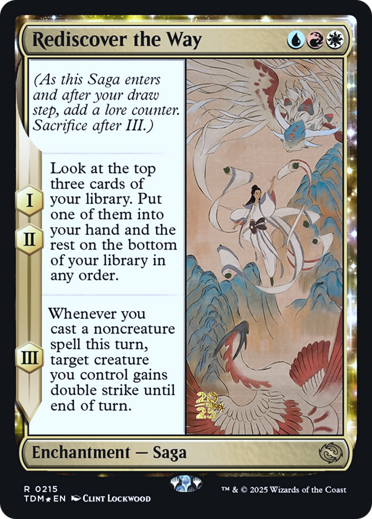 Rediscover the Way (PRE-215) [Prerelease Cards] Foil