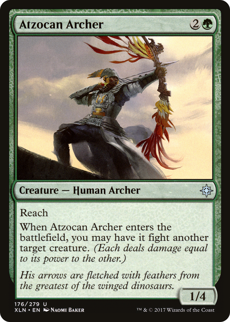 Atzocan Archer (XLN-176) [Ixalan] Foil