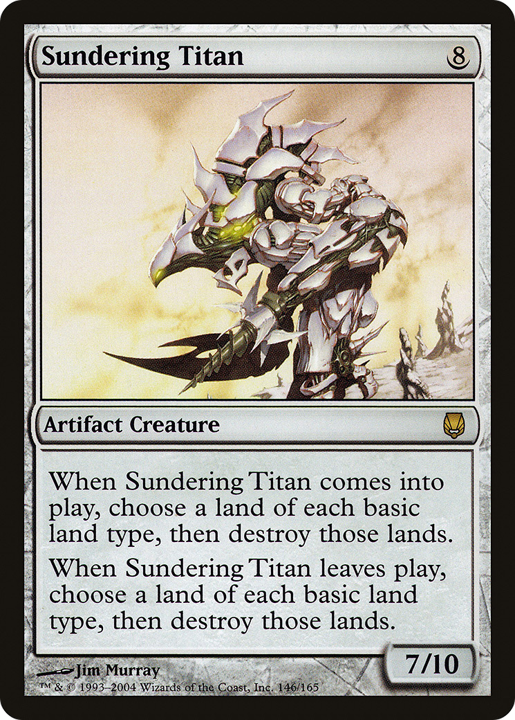 Sundering Titan (DST-146) [Darksteel]