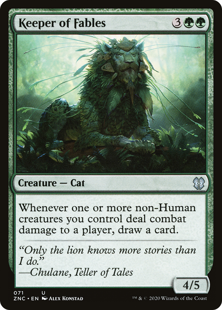 Keeper of Fables (ZNC-071) [Zendikar Rising Commander]