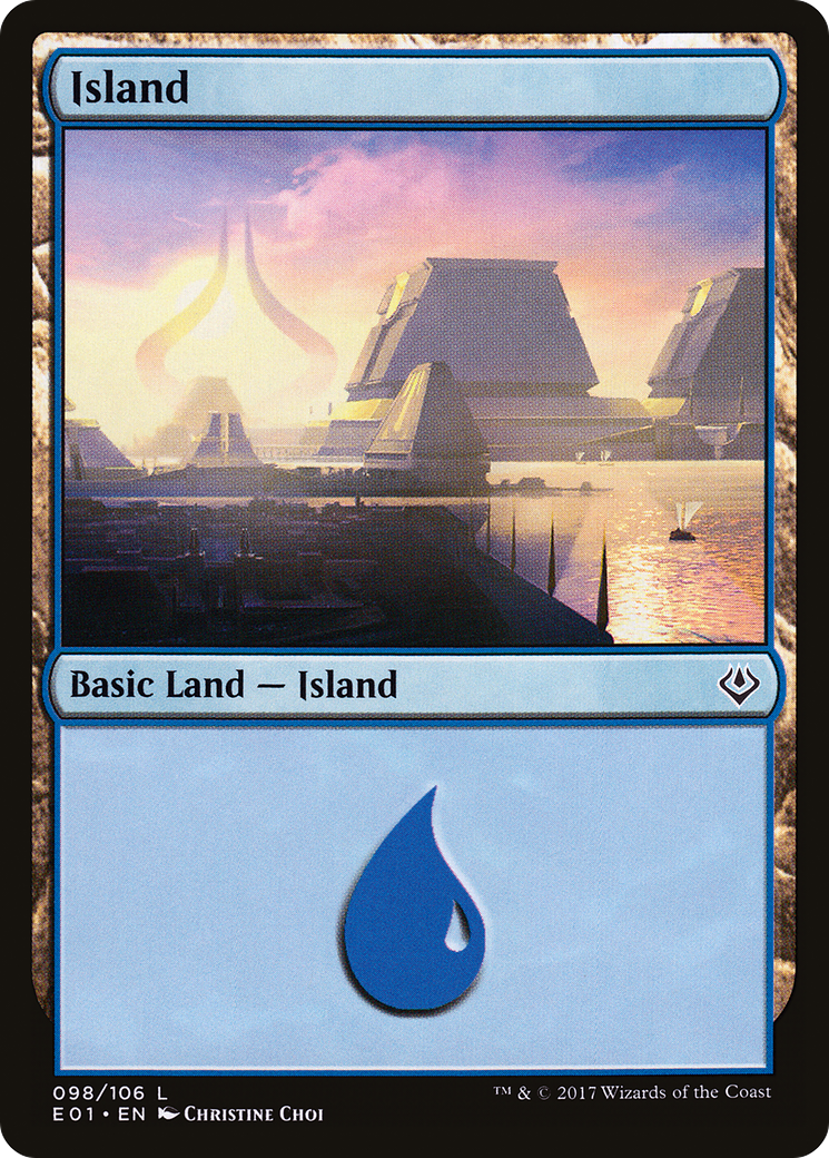Island (AC2-098) [Archenemy: Nicol Bolas]