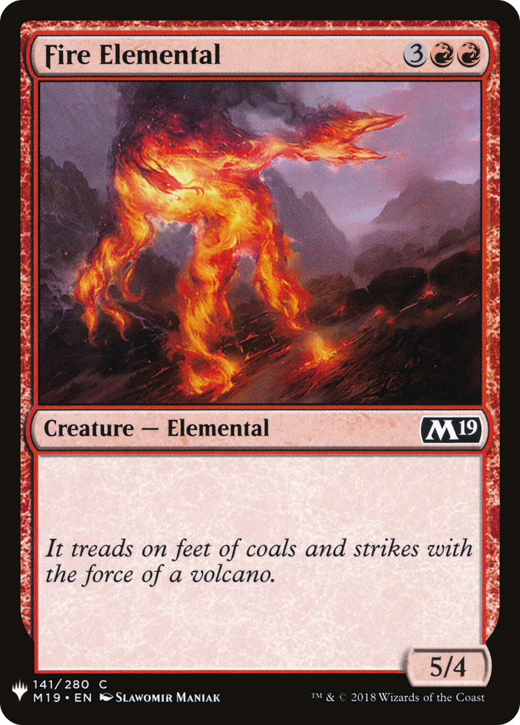 Fire Elemental (LIST-141) [The List]