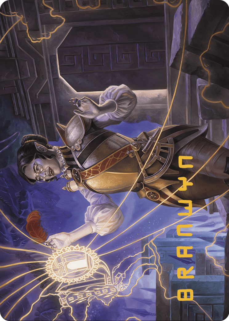 Amalia Benavides Aguirre // Amalia Benavides Aguirre (ALCI-033) (Borderless) [The Lost Caverns of Ixalan Art Series] Foil