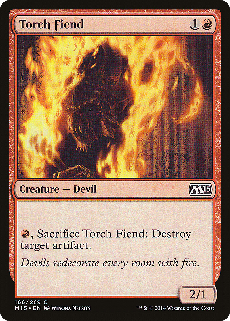 Torch Fiend (M15-166) [Magic 2015] Foil