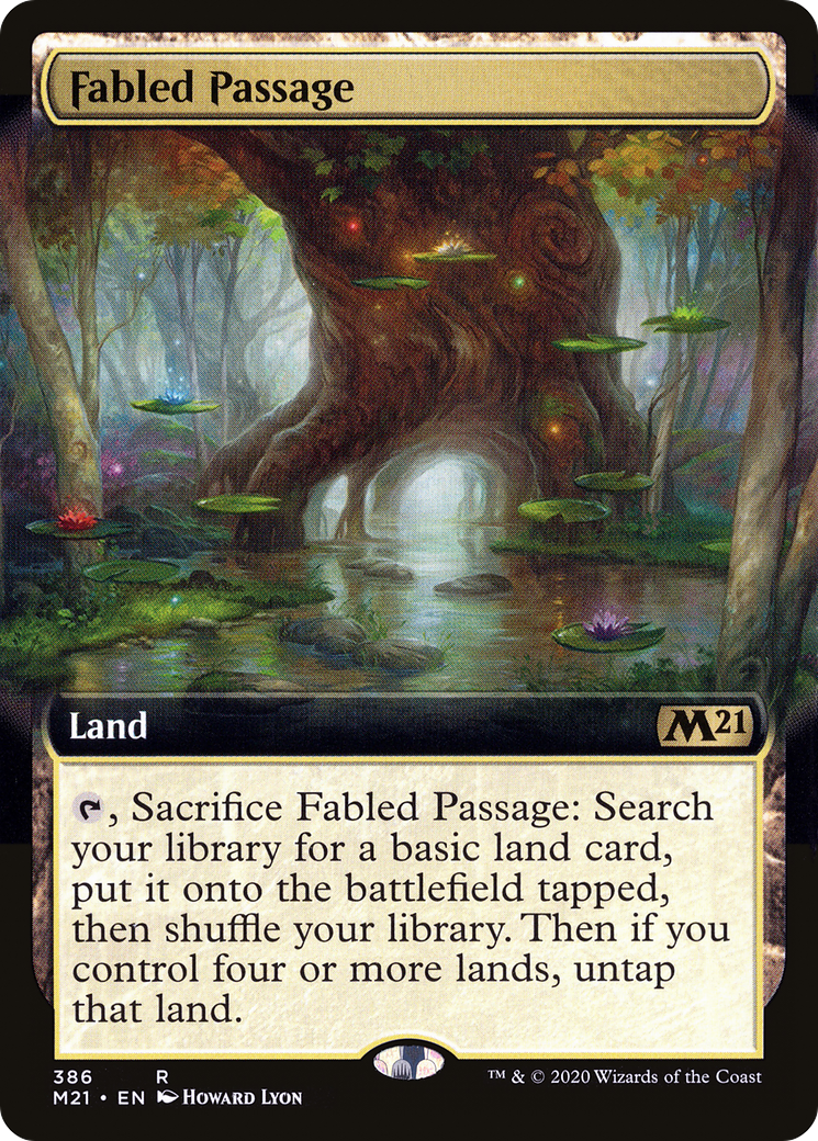Fabled Passage (Extended Art) (M21-386) [Core Set 2021]