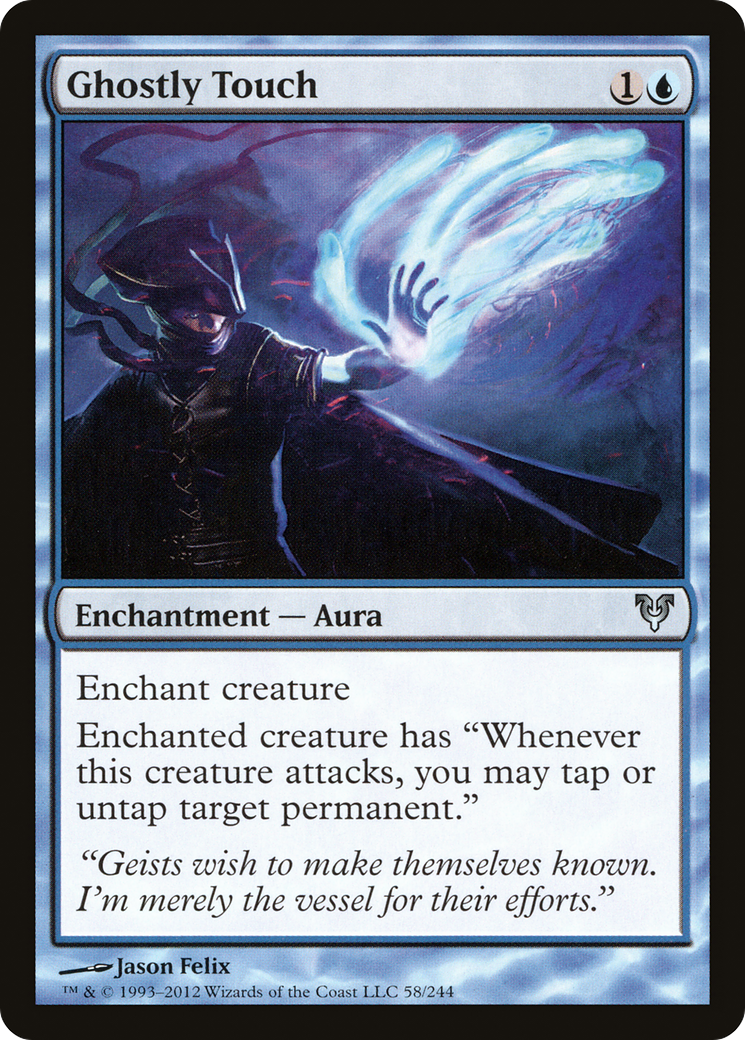 Ghostly Touch (AVR-058) [Avacyn Restored]