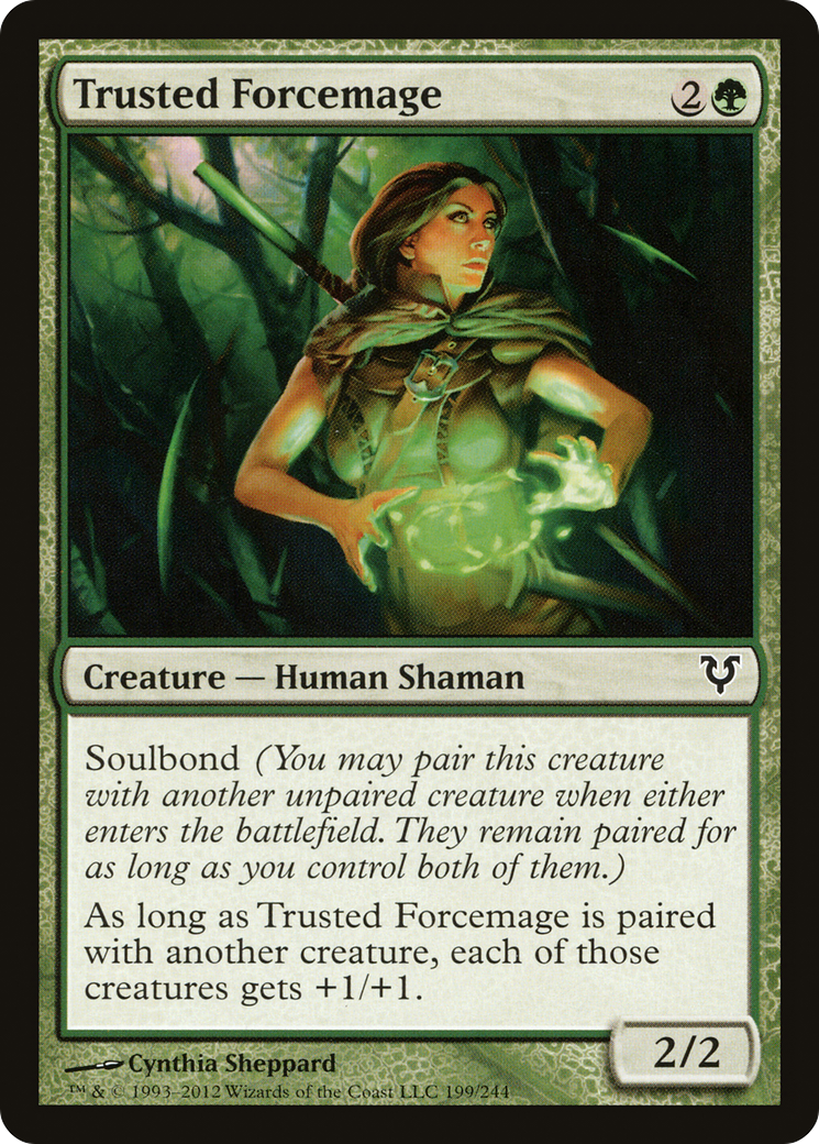 Trusted Forcemage (AVR-199) [Avacyn Restored] Foil