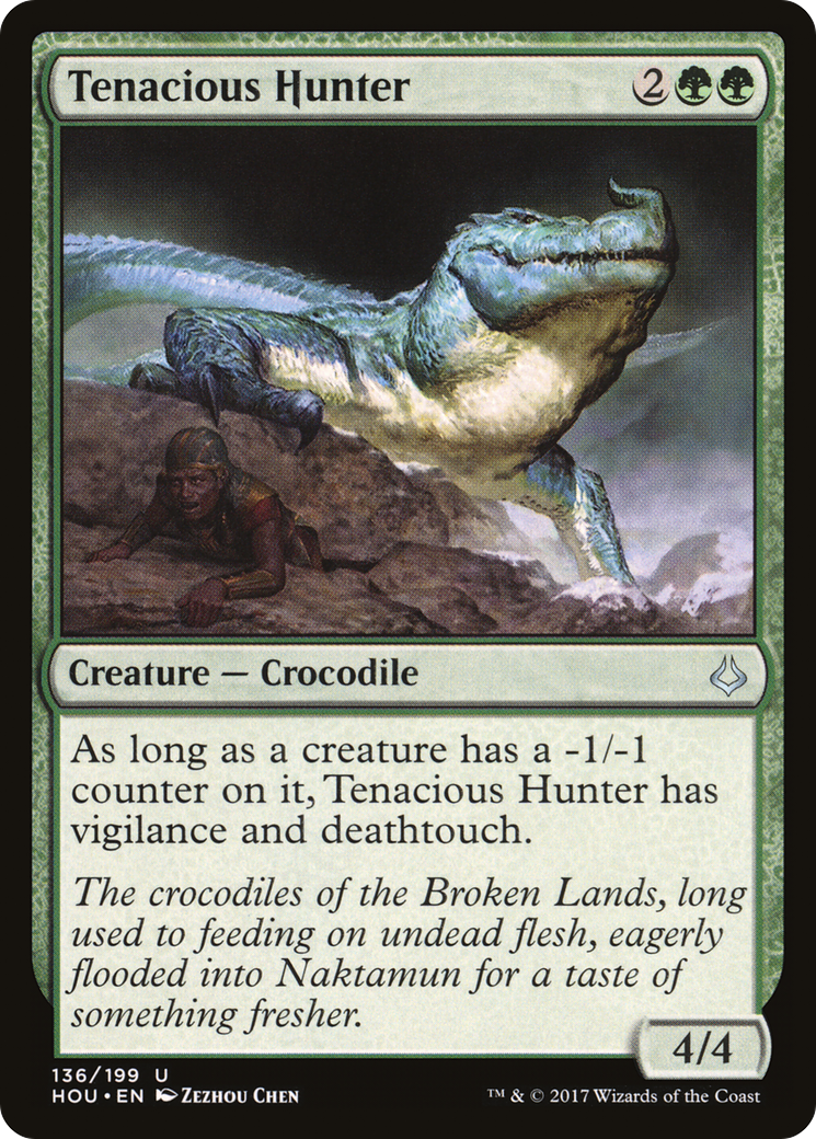Tenacious Hunter (HOU-136) [Hour of Devastation]