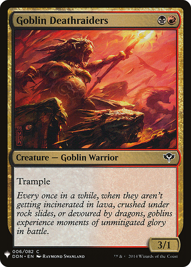 Goblin Deathraiders (LIST-006) [The List]