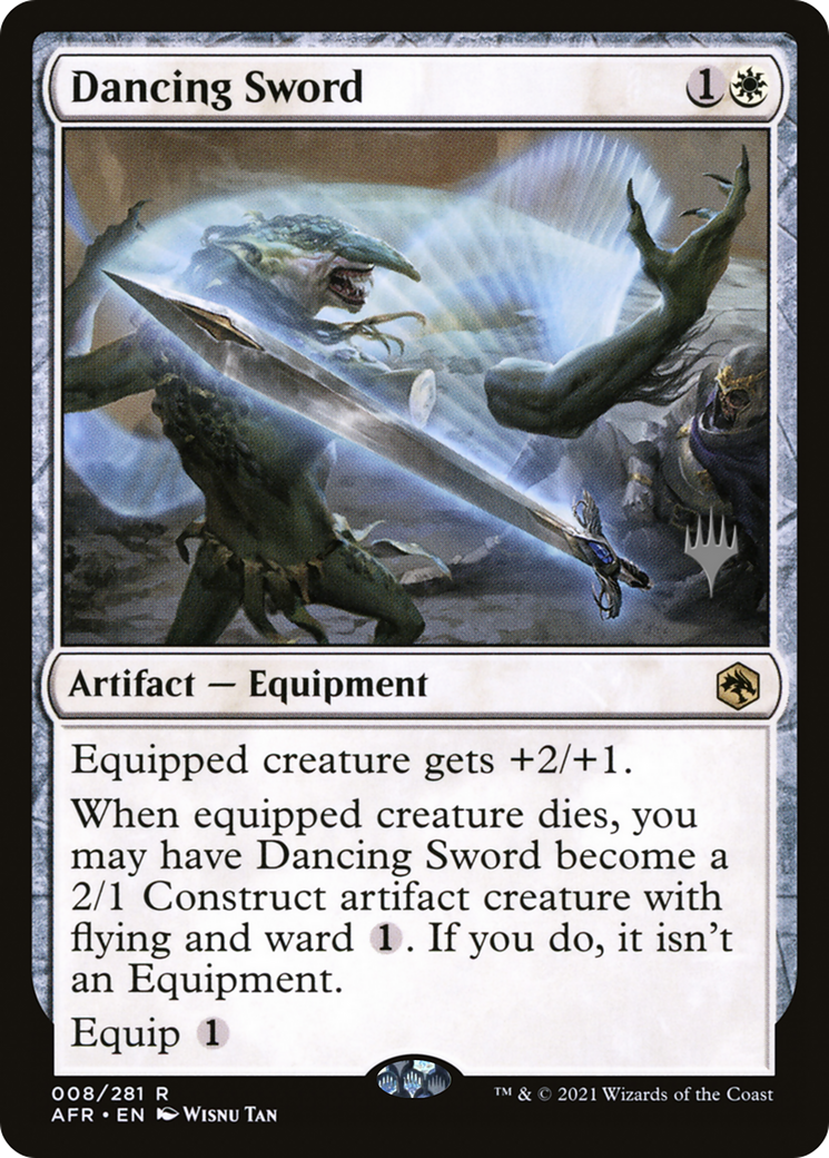 Dancing Sword (PPAFR-008) [Promo Pack: Adventures in the Forgotten Realms Promos]