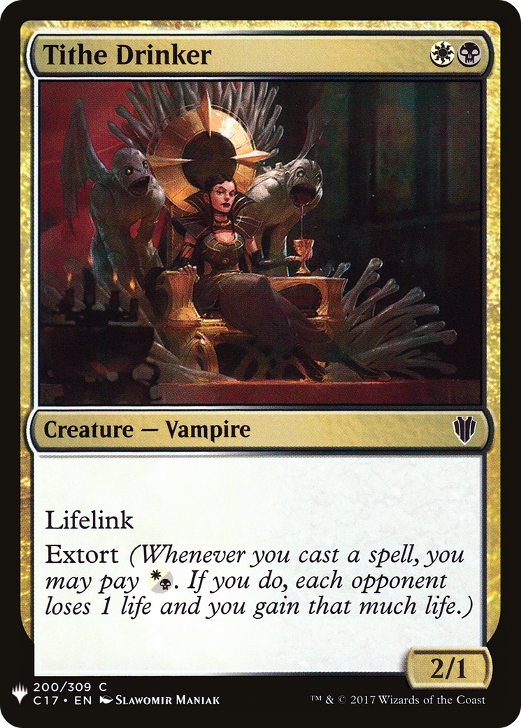 Tithe Drinker (LIST-200) [The List]