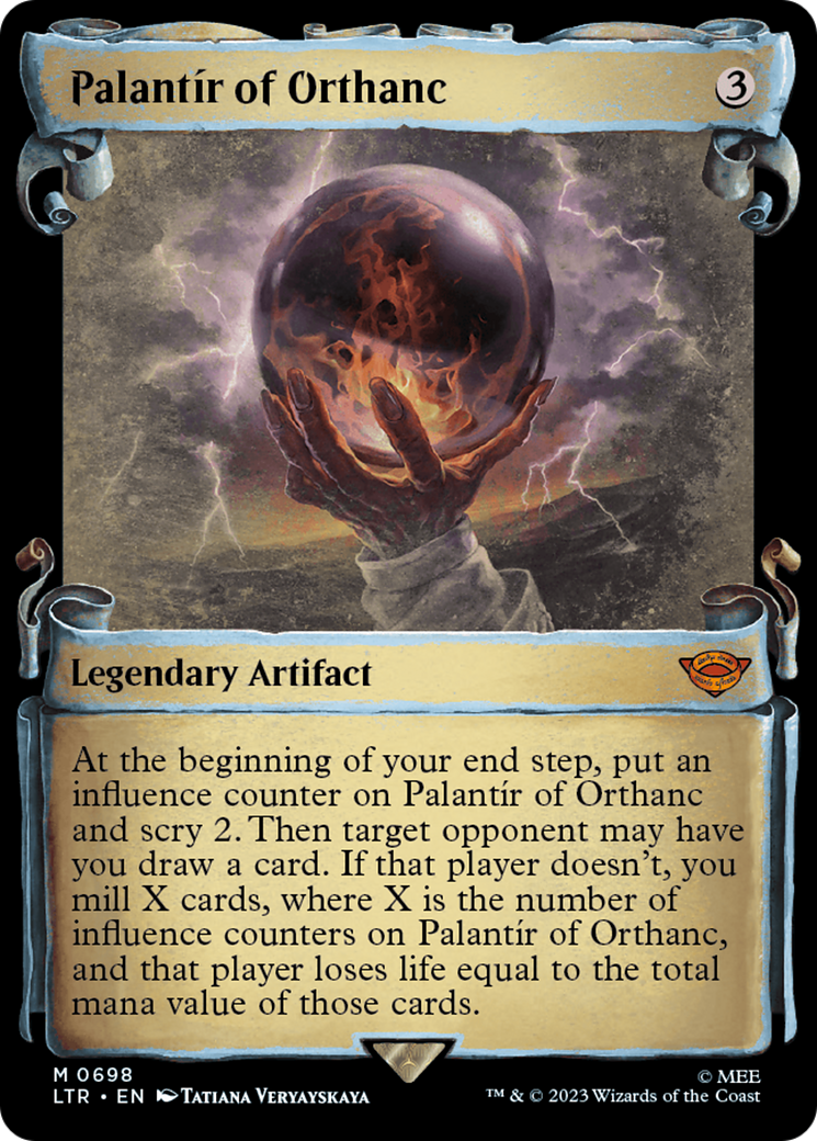 Palantir of Orthanc (Showcase Scrolls) (LTR-698) [The Lord of the Rings: Tales of Middle-earth] Foil