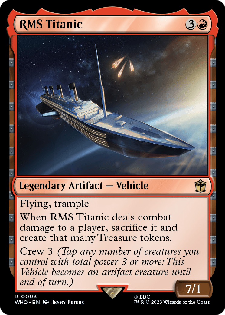 RMS Titanic (WHO-093) [Doctor Who] Foil