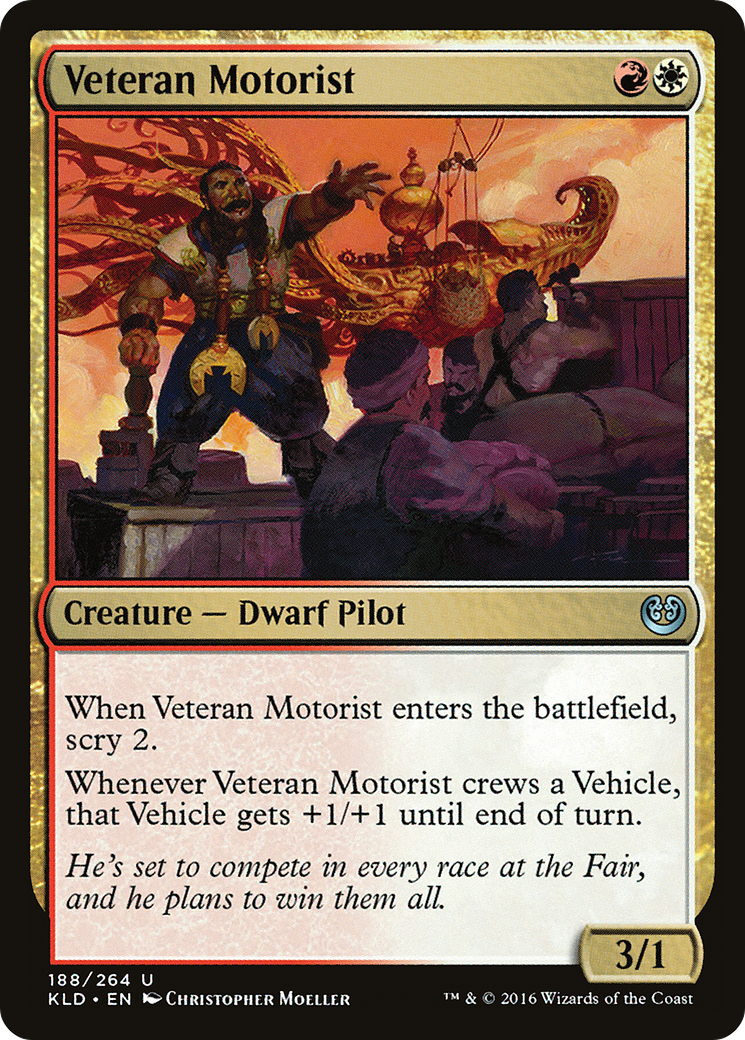 Veteran Motorist (KLD-188) [Kaladesh]