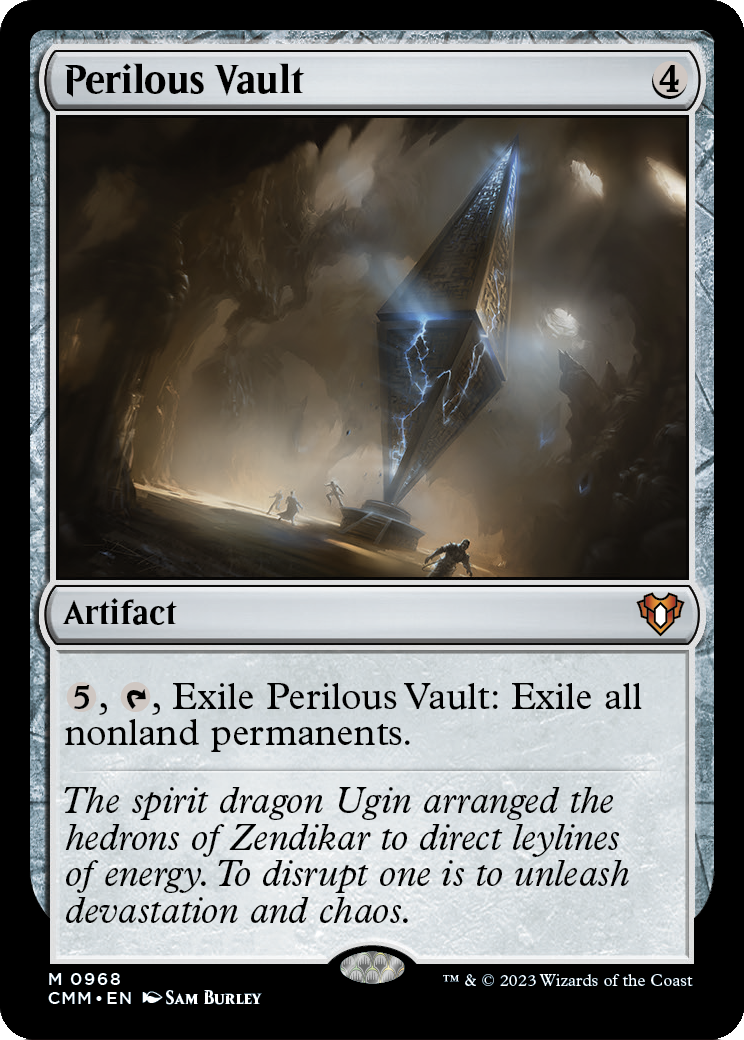 Perilous Vault (CMM-968) [Commander Masters]