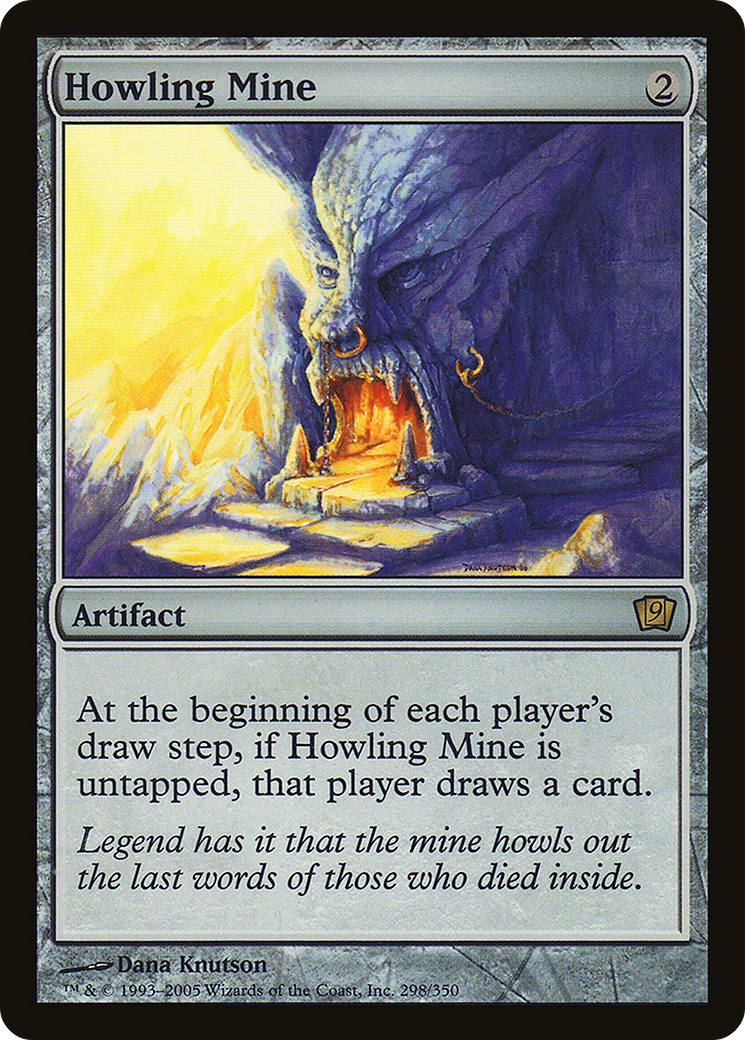 Howling Mine (9ED-298) [9th Edition] Foil