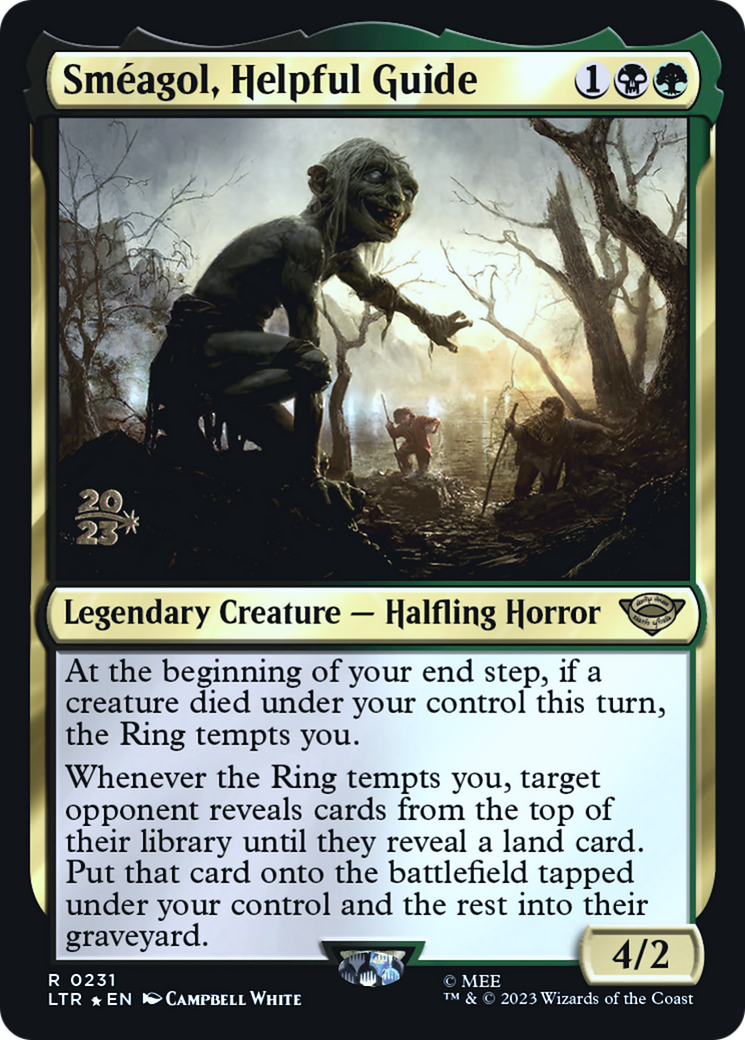 Smeagol, Helpful Guide (PRE-231) [Tales of Middle-earth Promos] Foil