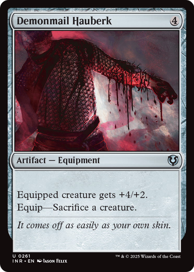 Demonmail Hauberk - Foil [Innistrad Remastered]