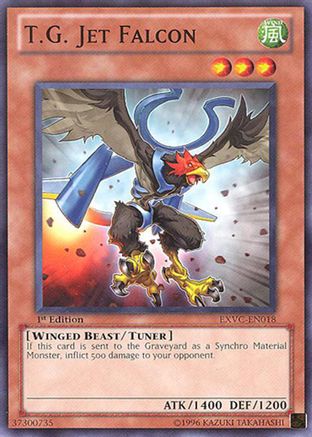 T.G. Jet Falcon (Common) (EXVC-EN018) - Extreme Victory Unlimited