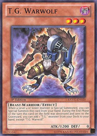 T.G. Warwolf (Common) (EXVC-EN020) - Extreme Victory 1st Edition