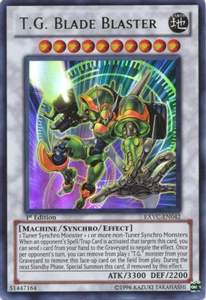 T.G. Blade Blaster (Ultra Rare) (EXVC-EN042) - Extreme Victory 1st Edition