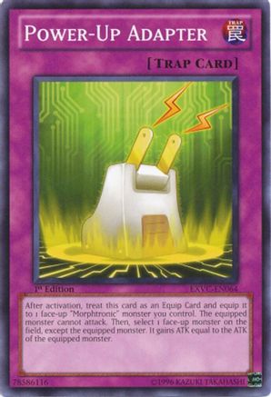 Power-Up Adapter (Common) (EXVC-EN064) - Extreme Victory 1st Edition