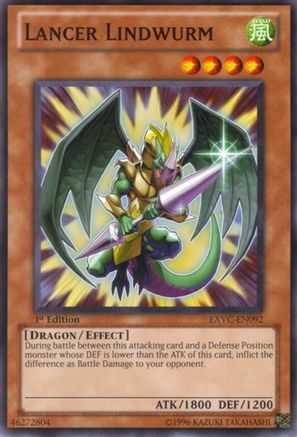 Lancer Lindwurm (Common) (EXVC-EN092) - Extreme Victory Unlimited