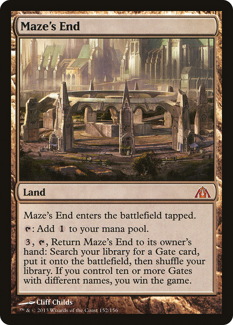 Maze's End (DGM-152) [Dragon's Maze] Foil