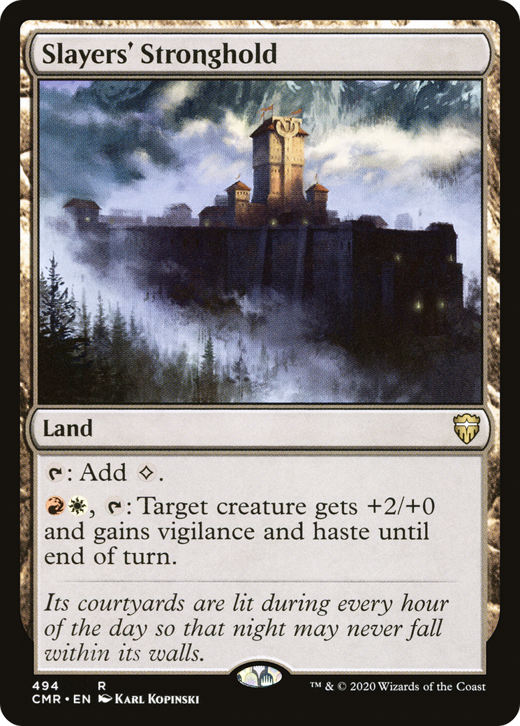 Slayers' Stronghold - Theme Deck Exclusive [Commander: Commander Legends]