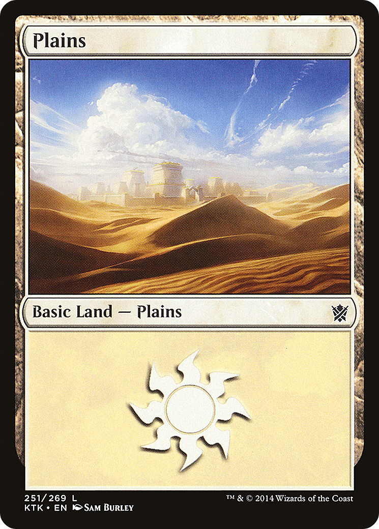 Plains (251) - Foil [Khans of Tarkir]