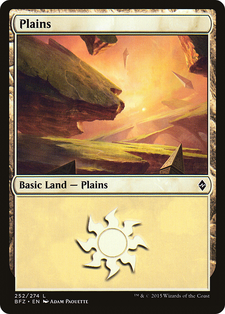 Plains (BFZ-252) [Battle for Zendikar]