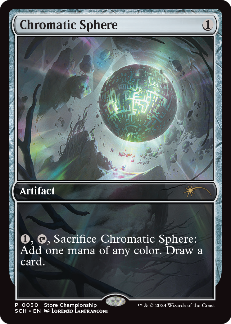 Chromatic Sphere (GAME-030) [Store Championships] Foil