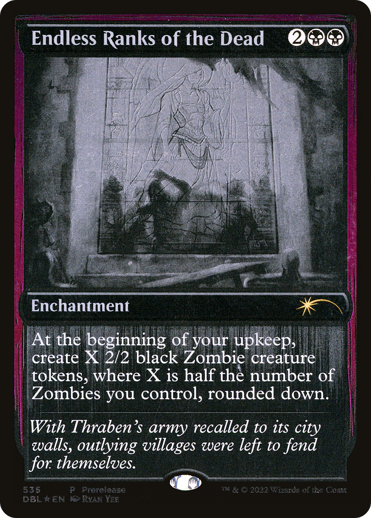 Endless Ranks of the Dead (PRE-535) [Innistrad: Double Feature] Foil