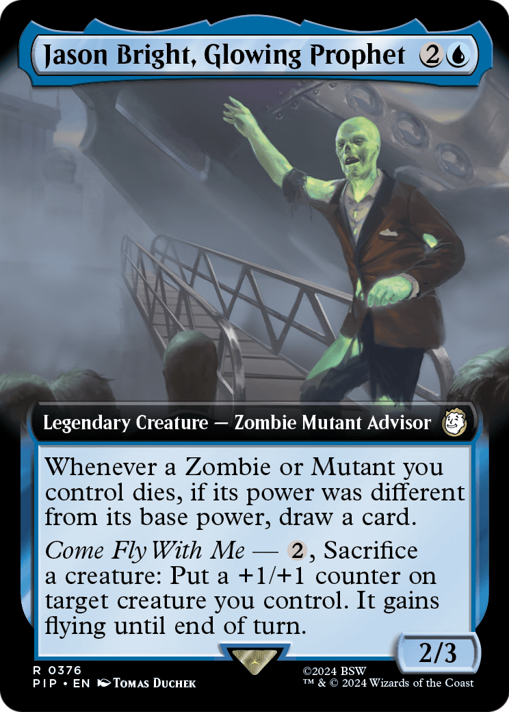 Jason Bright, Glowing Prophet (Extended Art) (PIP-376) [Fallout] Foil