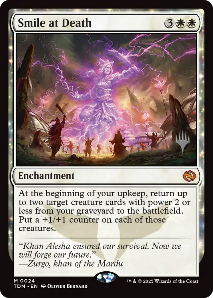 Smile at Death (PPTDM-024) [Promo Pack: Tarkir: Dragonstorm]