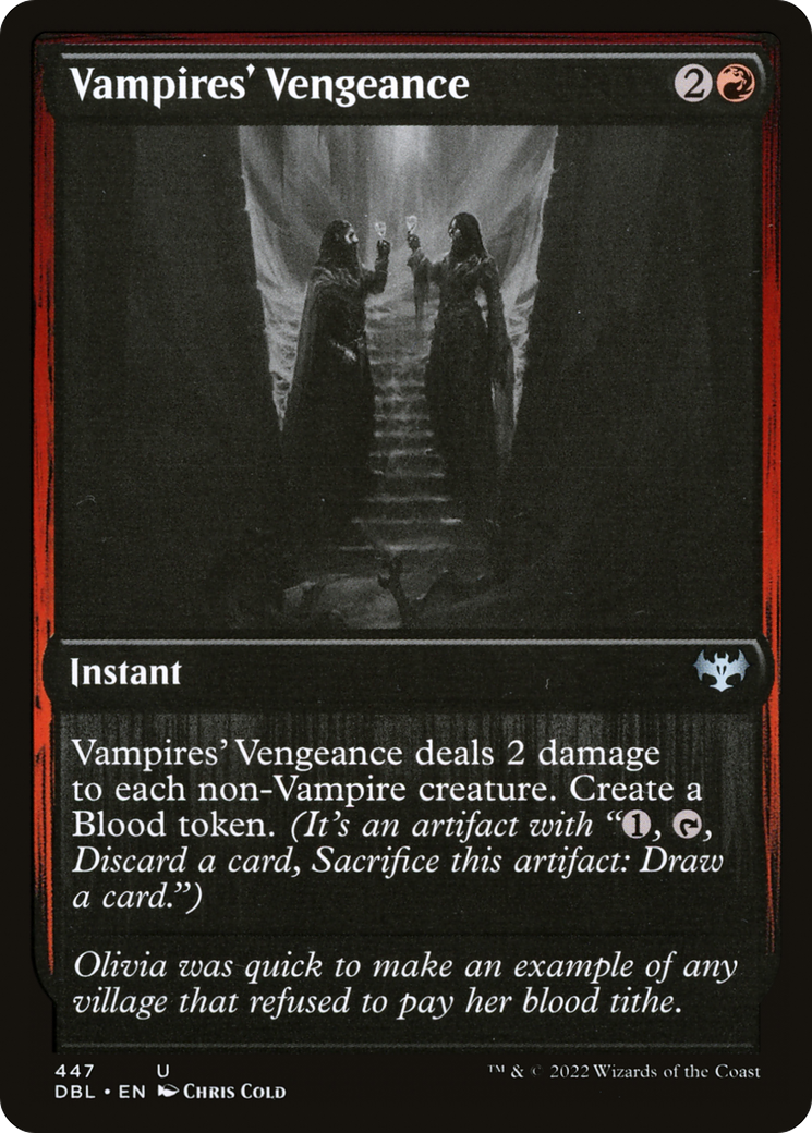 Vampires' Vengeance (DBL-447) [Innistrad: Double Feature] Foil