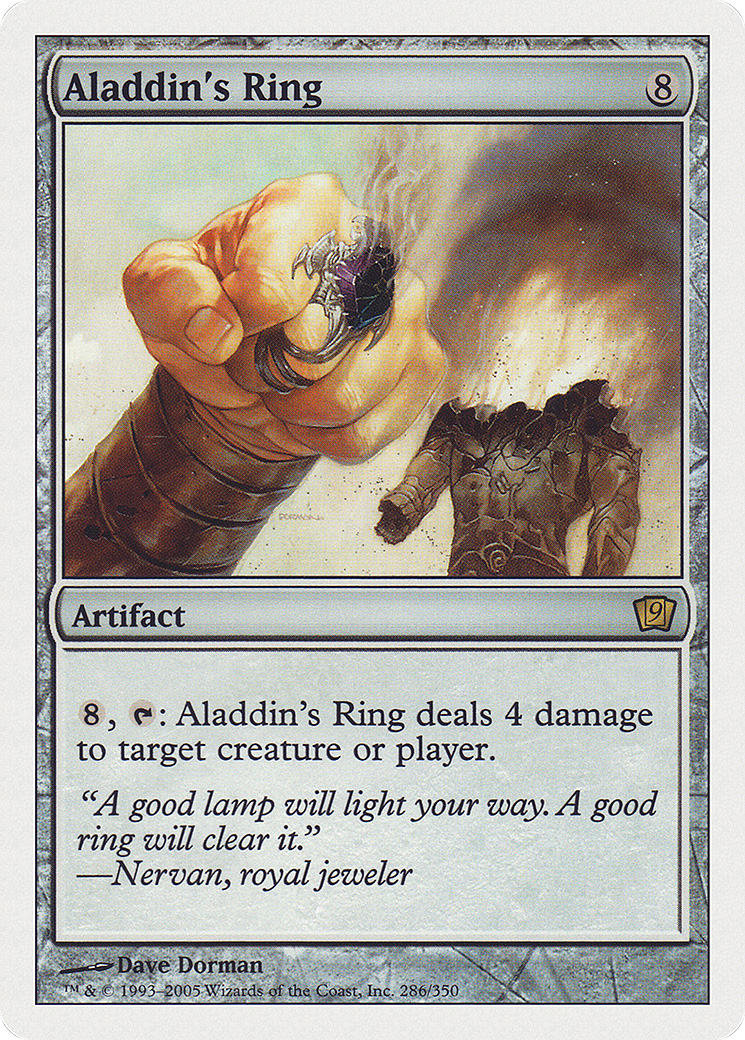 Aladdin's Ring (9ED-286) [9th Edition]