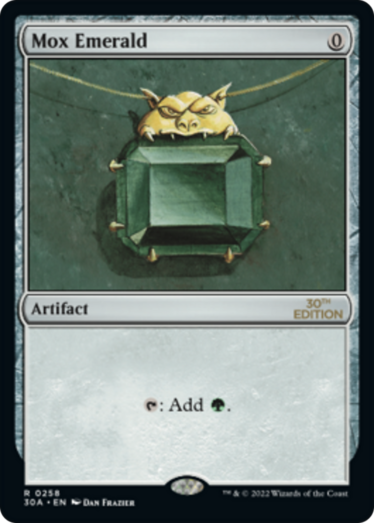 Mox Emerald (30A-258) [30th Anniversary Edition]