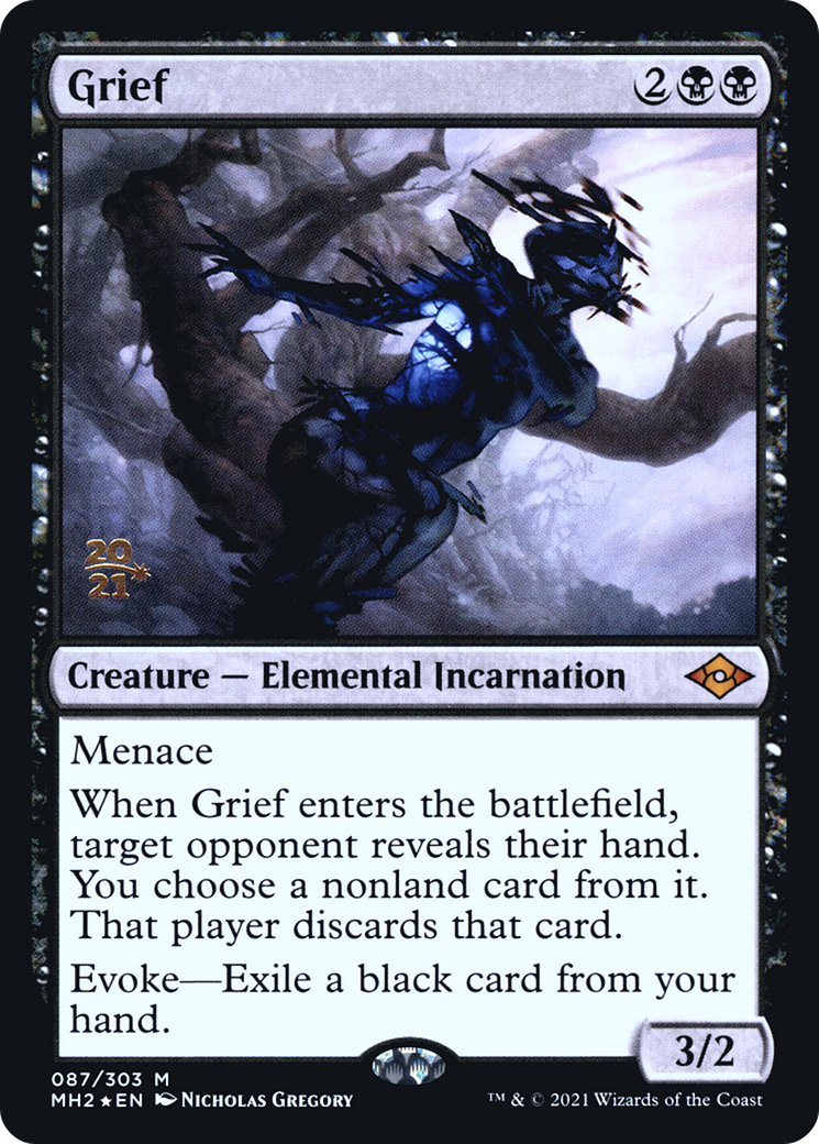 Grief (PRE-087) [Modern Horizons 2 Promos] Foil