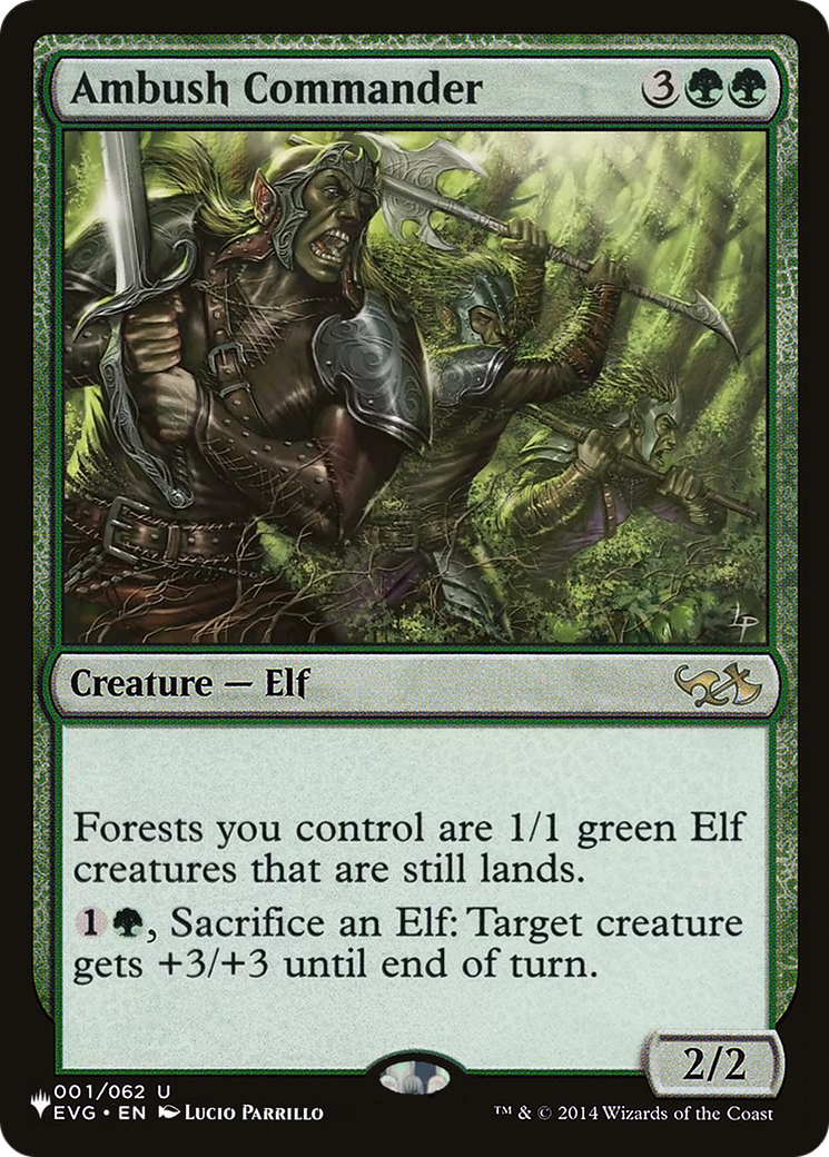 Ambush Commander (LIST-001/062) [The List]