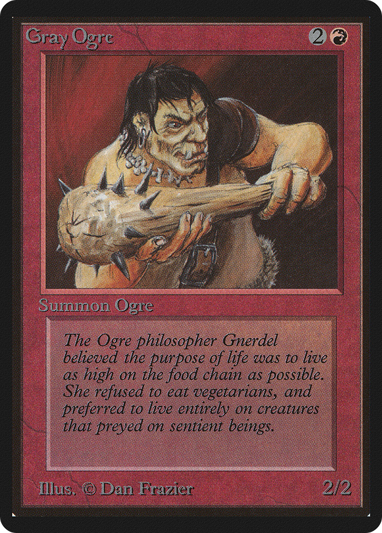 Gray Ogre [Limited Edition Beta]