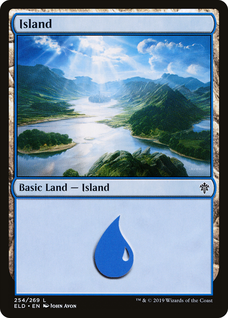 Island (ELD-254) [Throne of Eldraine]