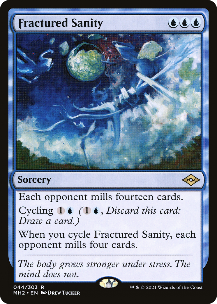Fractured Sanity (MH2-044) [Modern Horizons 2] Foil