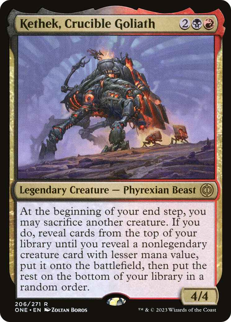 Kethek, Crucible Goliath (ONE-206) [Phyrexia: All Will Be One]
