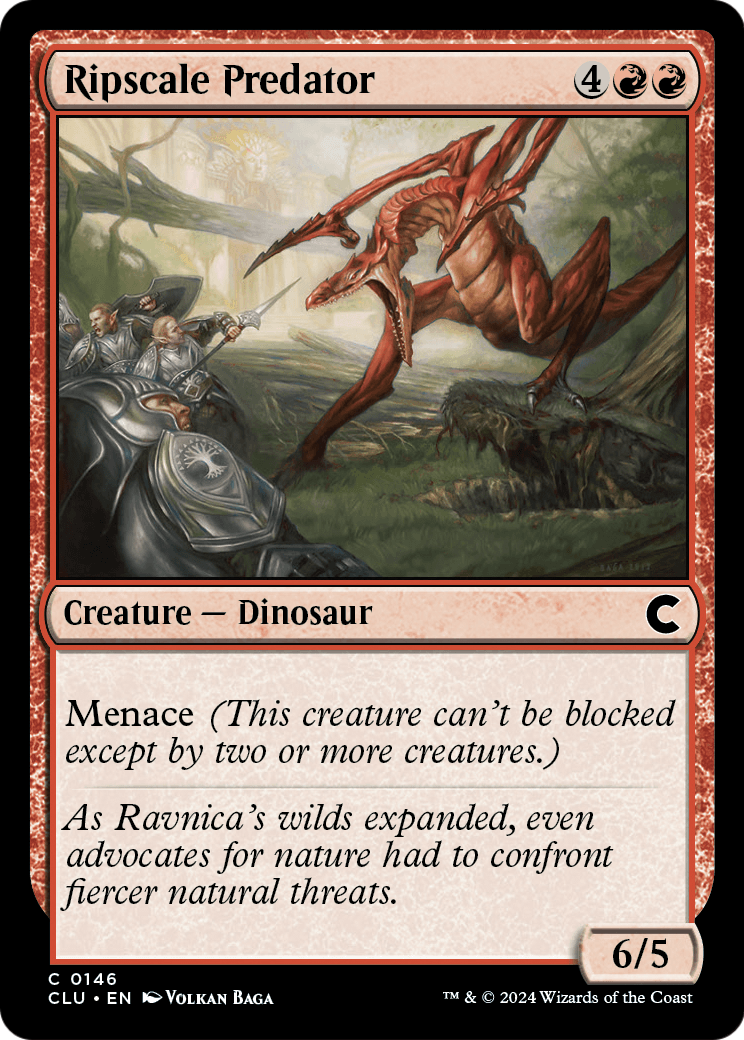 Ripscale Predator (CLU-146) [Ravnica: Clue Edition]