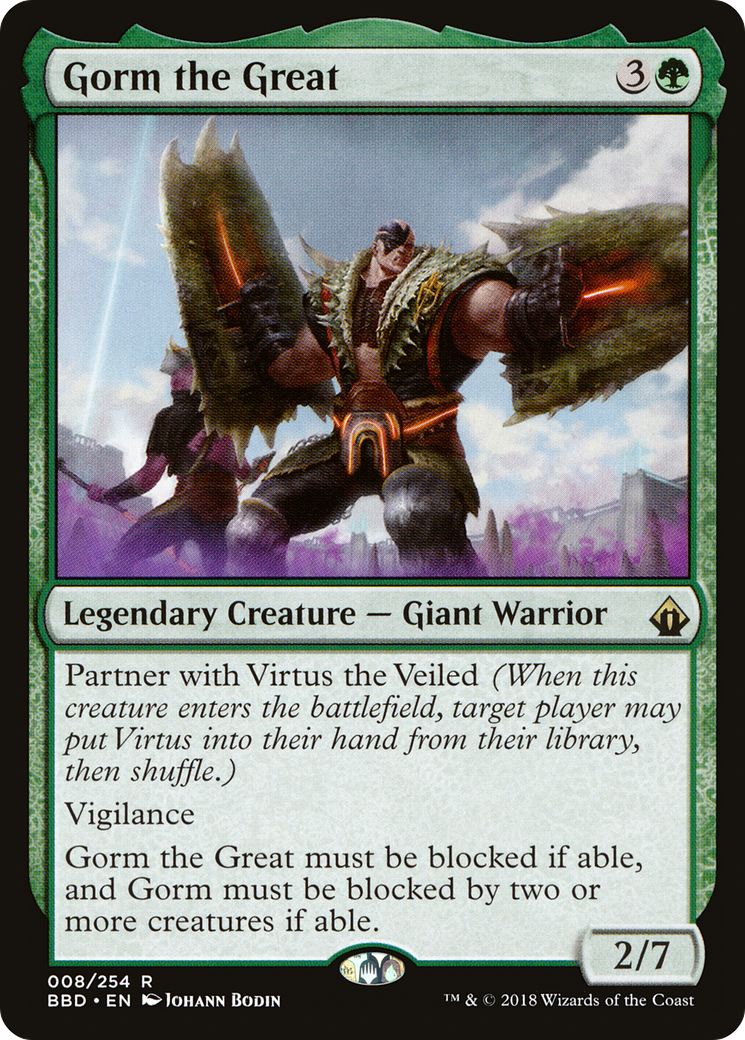 Gorm the Great (BBD-008) [Battlebond] Foil